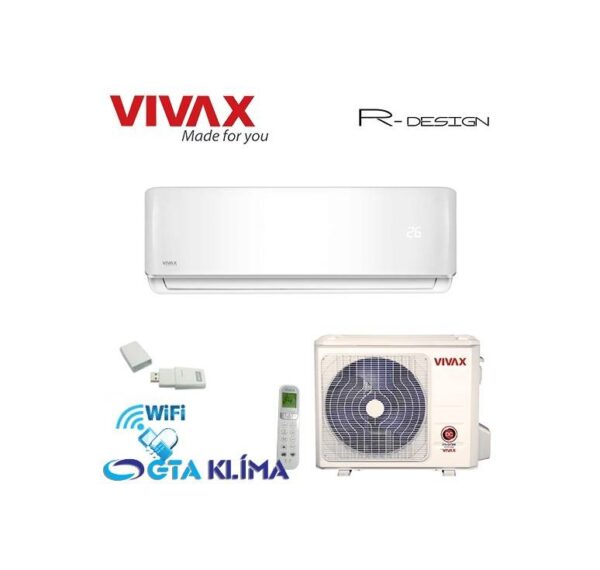 Nástenná klimatizácia VIVAX R-DESIGN ACP-18CH50AERI+ R32 5,3kW