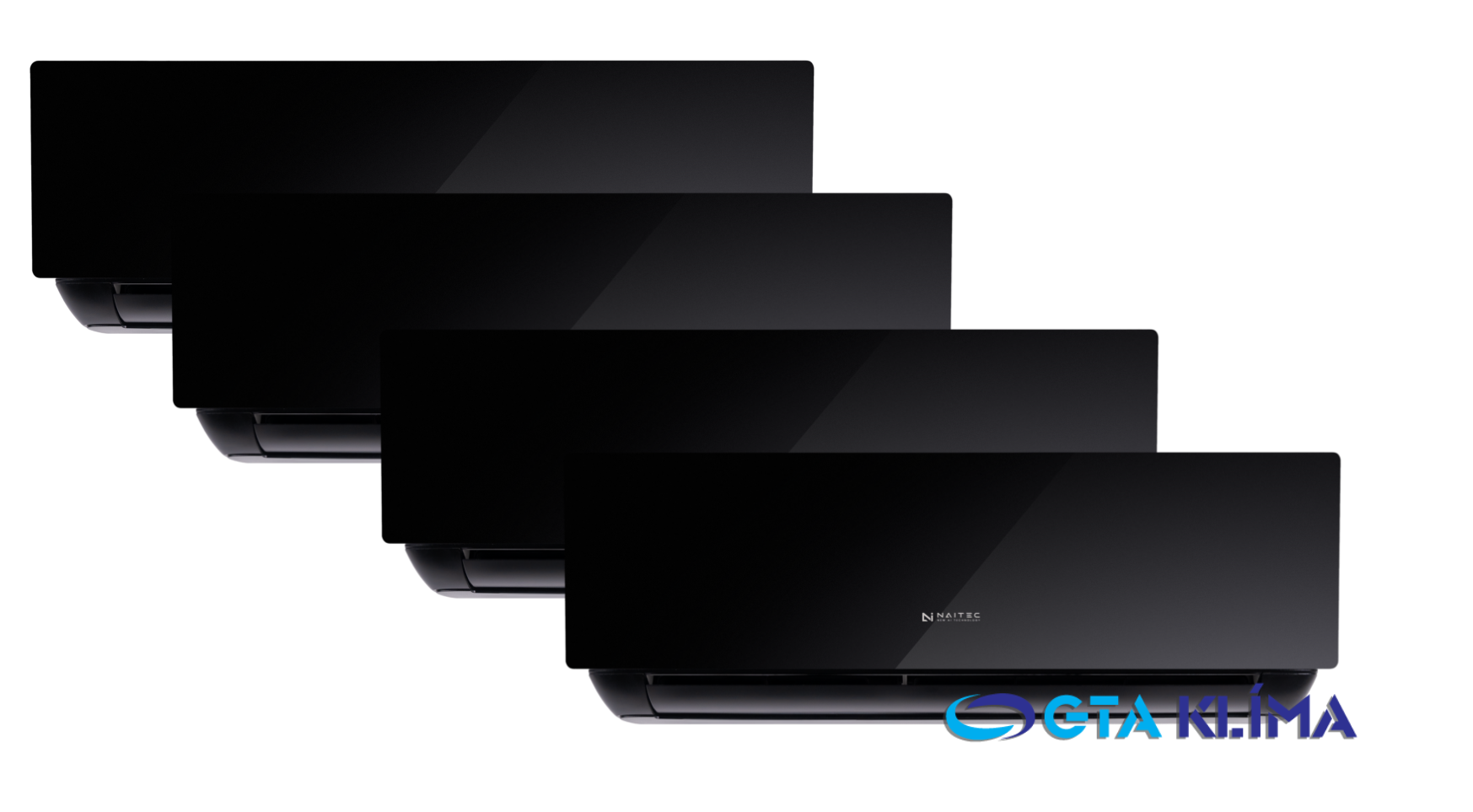 4x3,5kW MULTISPLIT NAITEC ONYX s Wifi 4xSM35HXXK-B s montážou