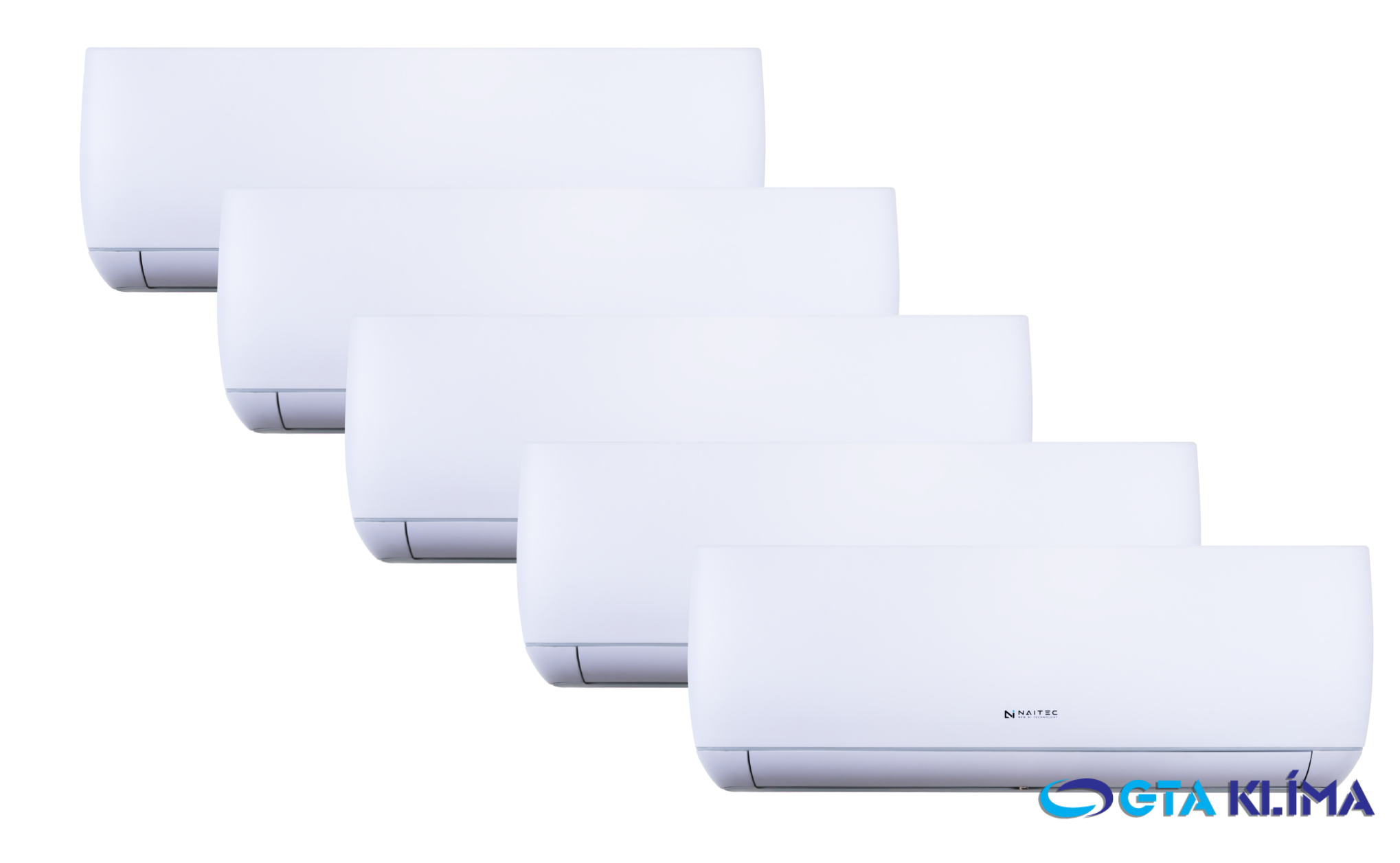 5x3,5kW MULTISPLIT NAITEC NEW SMART s Wifi 5xSM35HXXK s montážou